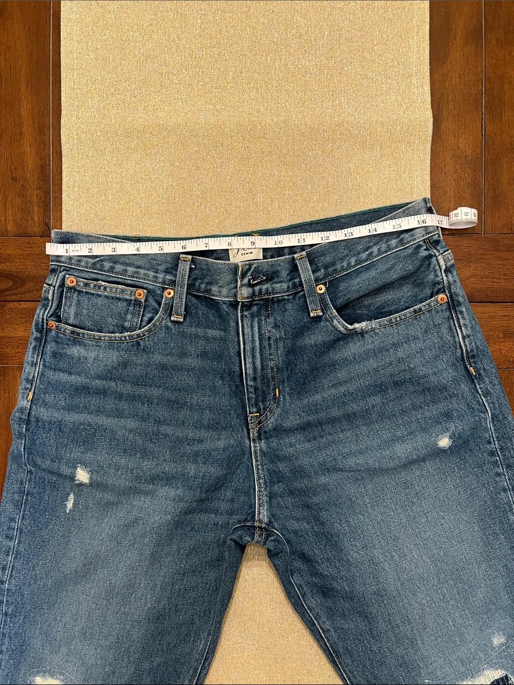 ❤️ J. Crew Relaxed Fit Distressed Jeans - Blue